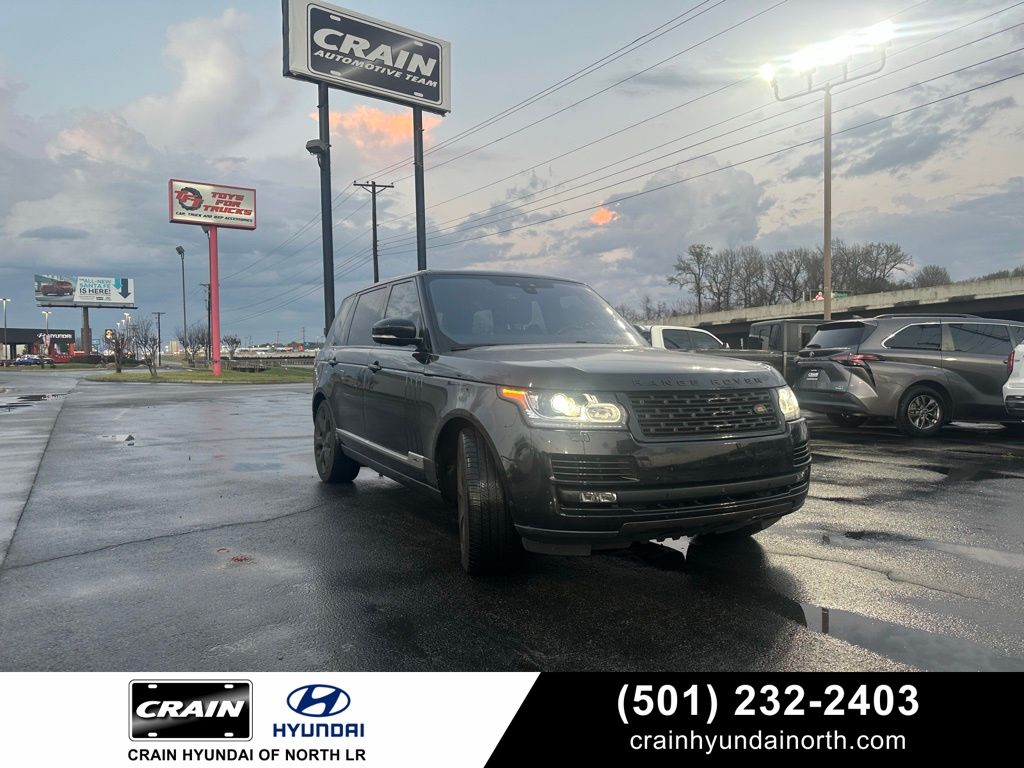 2017 Land Rover Range Rover V8 Supercharged LWB 4WD
