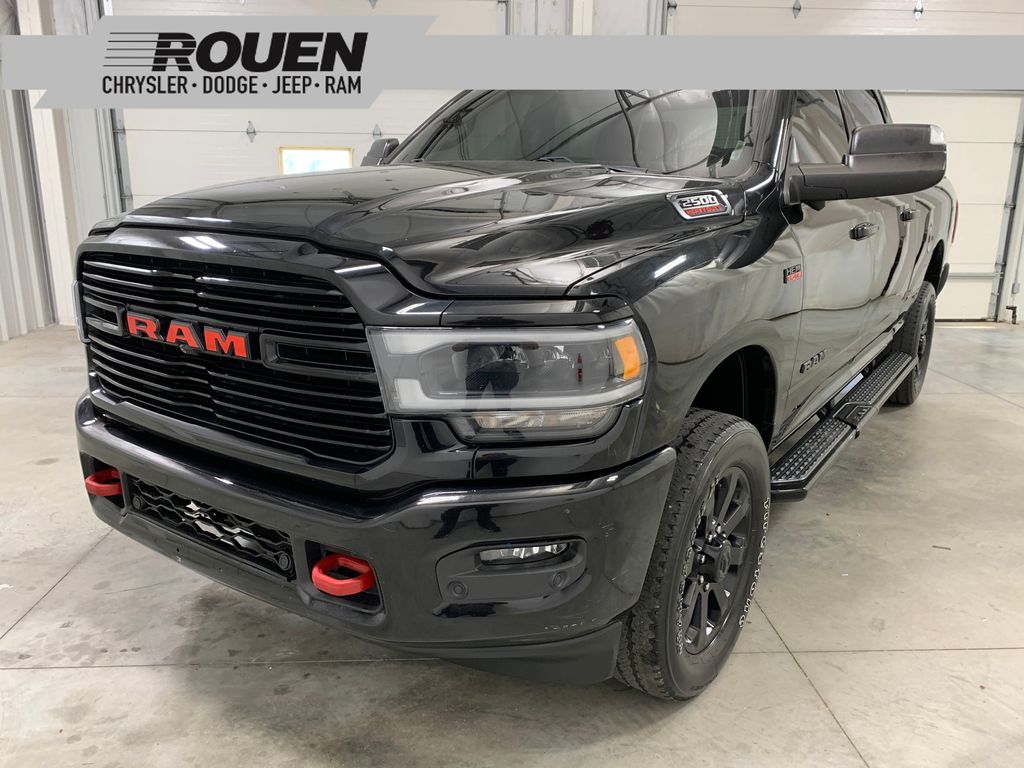 Diamond Black Crystal Pearlcoat 2019 RAM 2500 Pickup Truck Four-Wheel Drive 8-Speed Automatic