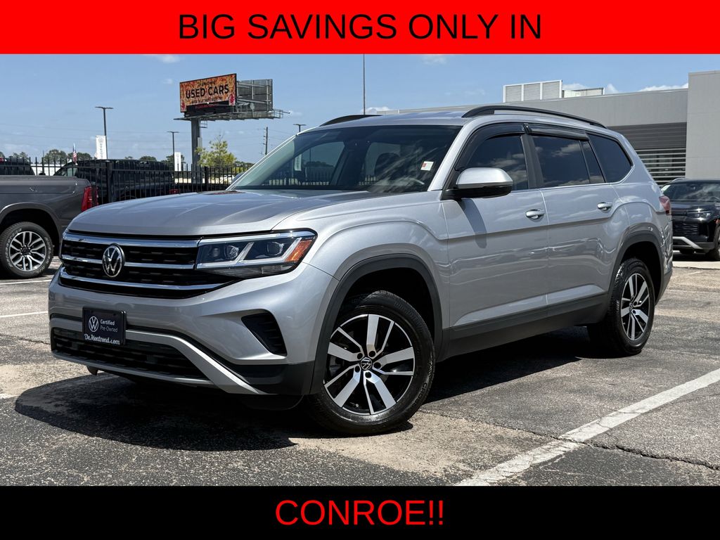 2023 Volkswagen Atlas 2.0T SE Silver at Parkway Family Mazda