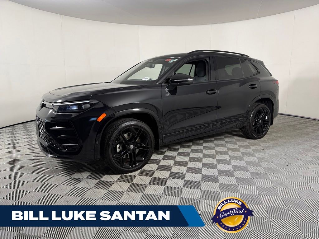 Deep Black 2025 Volkswagen Tiguan SUV / Crossover All-Wheel Drive 8-Speed Automatic