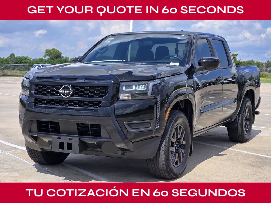 2026 Nissan Frontier SV Black at Bravo Nissan
