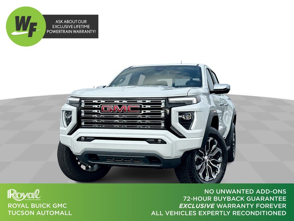 Summit White 2026 GMC Canyon Pickup Truck Four-Wheel Drive 8-Speed Automatic