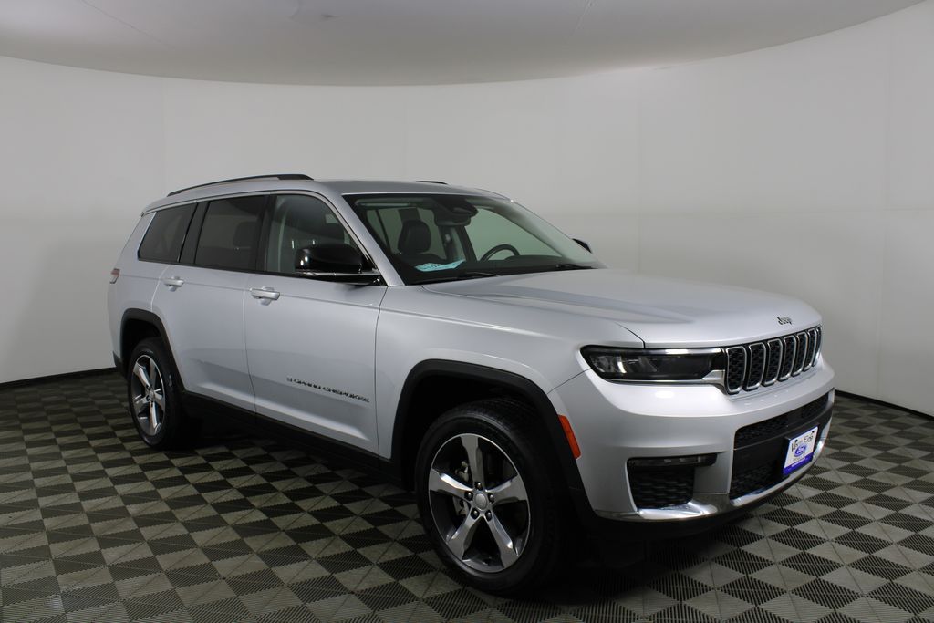 Silver Zynith 2021 Jeep Grand Cherokee L Limited 4WD SUV / Crossover Four-Wheel Drive 8-Speed Automatic