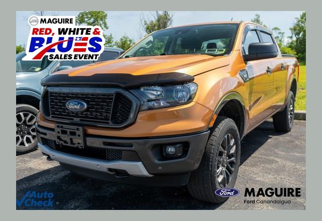 Saber Metallic 2019 Ford Ranger Pickup Truck Four-Wheel Drive Automatic