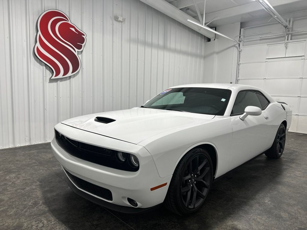 White Knuckle Clearcoat 2021 Dodge Challenger Coupe Rear-Wheel Drive 8-Speed Automatic