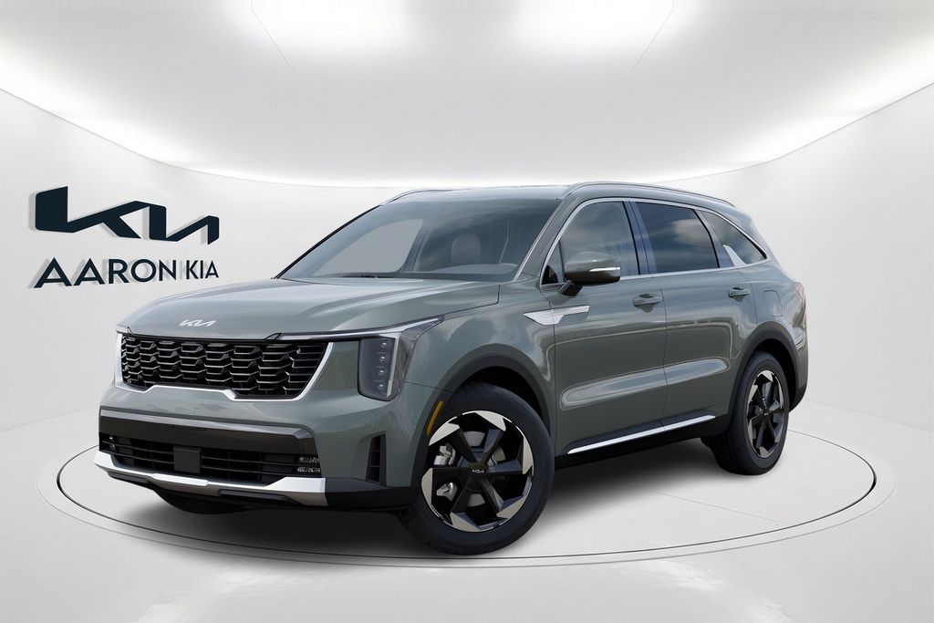 Cityscape Green 2026 Kia Sorento Hybrid SUV / Crossover All-Wheel Drive 6-Speed Automatic