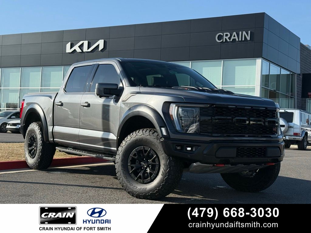 Gray Metallic 2023 Ford F-150 Pickup Truck Four-Wheel Drive Automatic