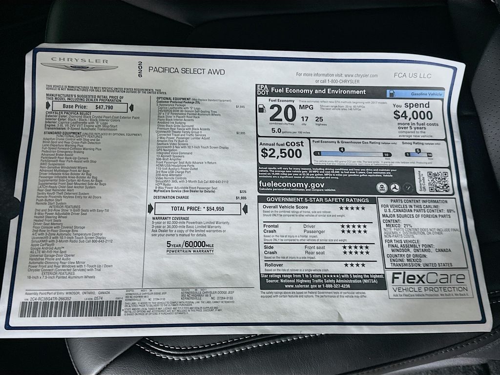 New 2026 Black Chrysler Select image 21