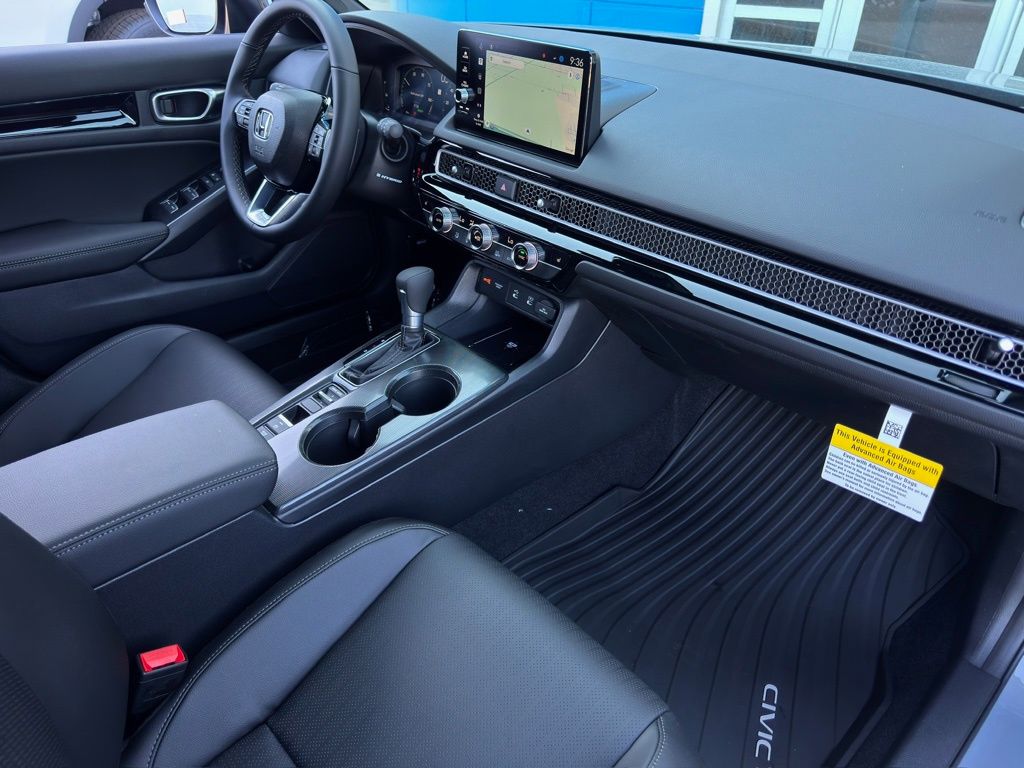 2026 Honda Civic Hybrid Sport Touring Gray at Community Honda