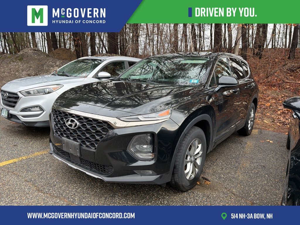 Twilight Black 2019 Hyundai Santa Fe 2.4L SEL AWD SUV / Crossover All-Wheel Drive 8-Speed Automatic