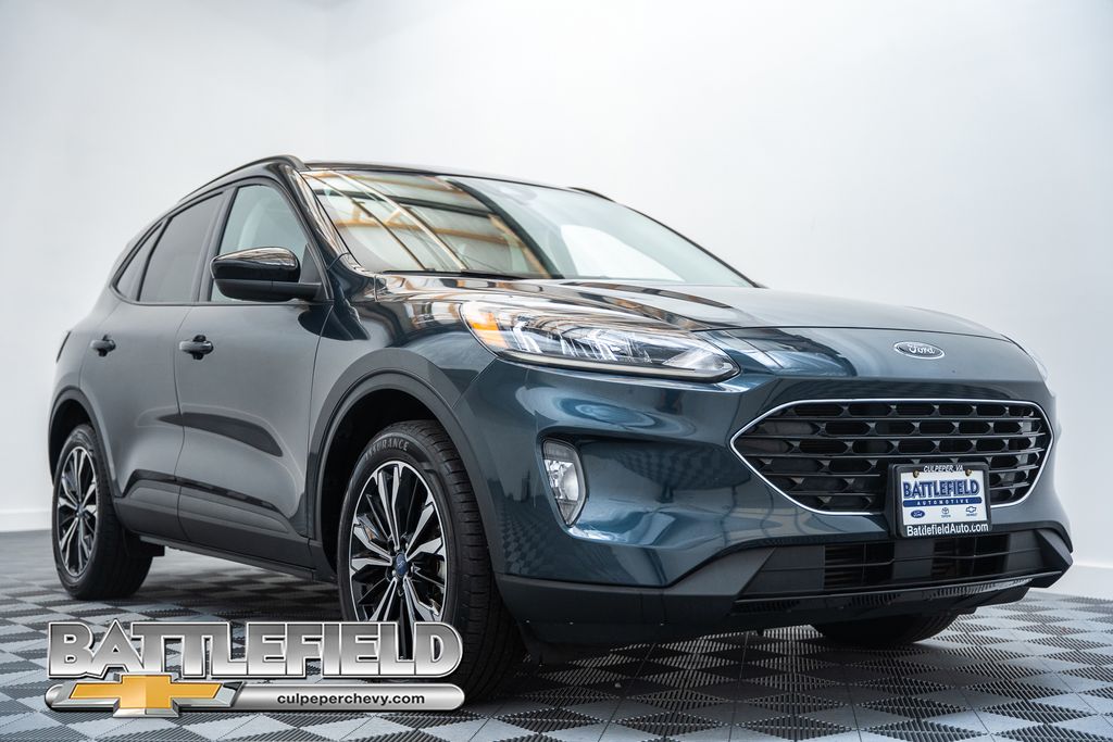 Blue Metallic 2022 Ford Escape SUV / Crossover All-Wheel Drive 8-Speed Automatic