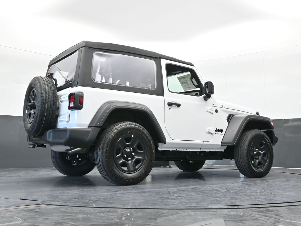 New 2026 Bright White Clearcoat Jeep Sport image 48