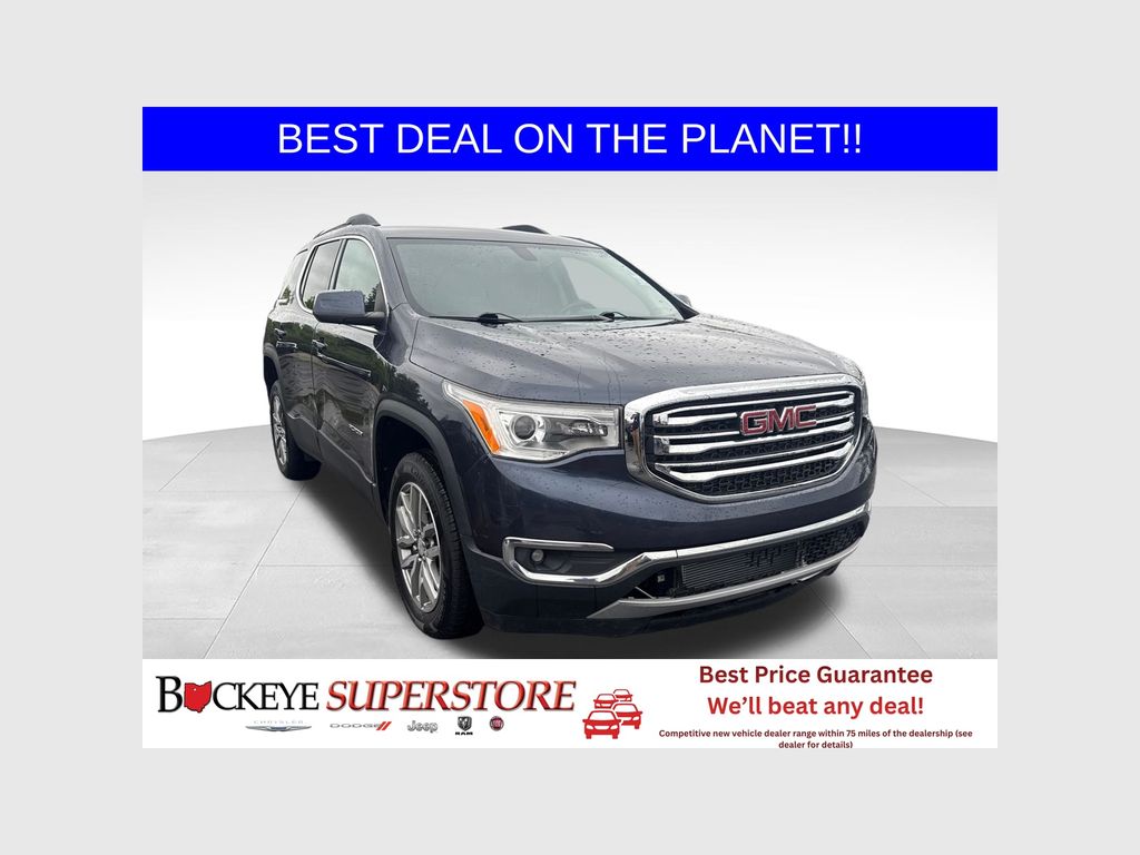 Blue Steel Metallic 2018 GMC Acadia SUV / Crossover Front-Wheel Drive 6-Speed Automatic
