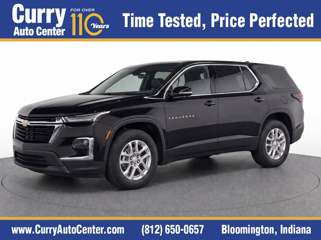 Mosaic Black Metallic 2023 Chevrolet Traverse SUV / Crossover Front-Wheel Drive 9-Speed Automatic