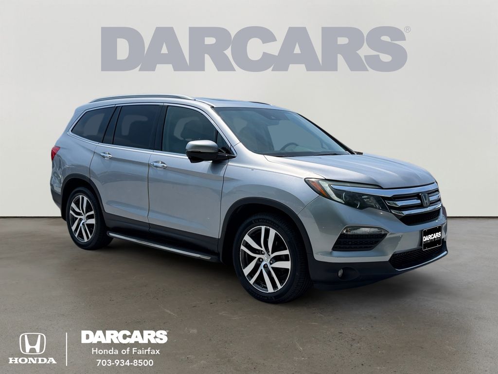 Silver 2017 Honda Pilot SUV / Crossover All-Wheel Drive 9-Speed Automatic