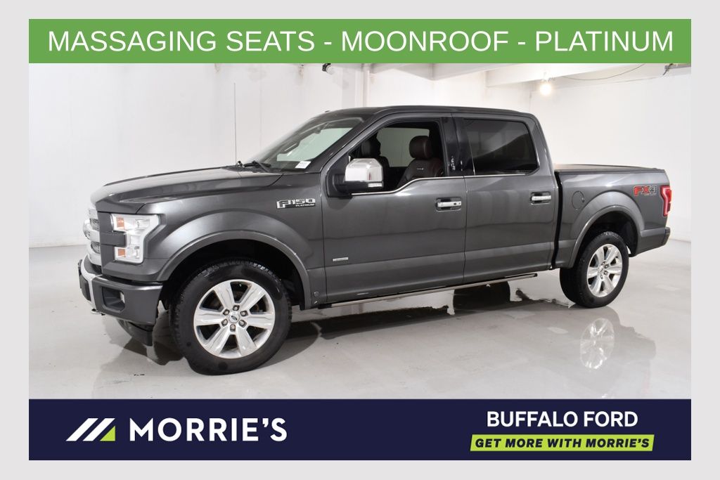Gray (Magnetic) 2017 Ford F-150 Pickup Truck Four-Wheel Drive Automatic