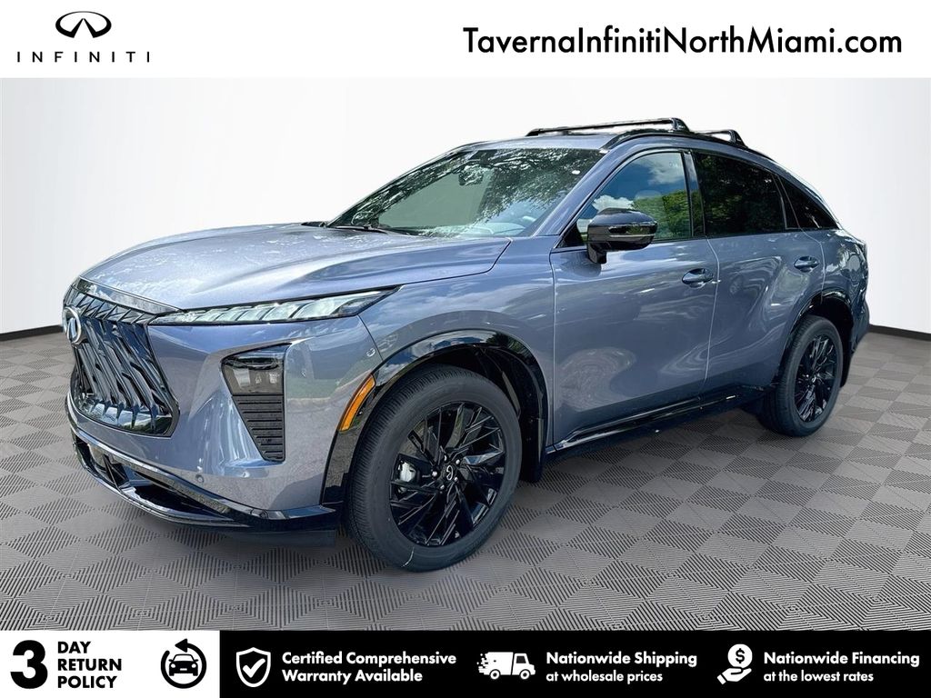 Blue 2027 INFINITI QX65 SUV / Crossover All-Wheel Drive 9-Speed Automatic