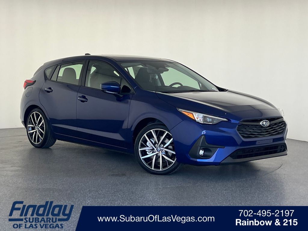 Sapphire Blue Pearl 2026 Subaru Impreza Wagon All-Wheel Drive Continuously Variable Transmission