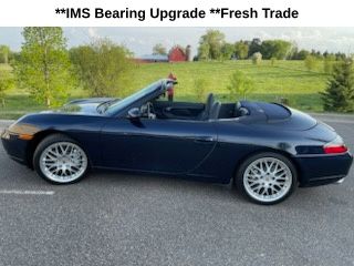 Blue 1999 Porsche 911 Carrera Cabriolet RWD Convertible Rear-Wheel Drive 6-Speed Manual