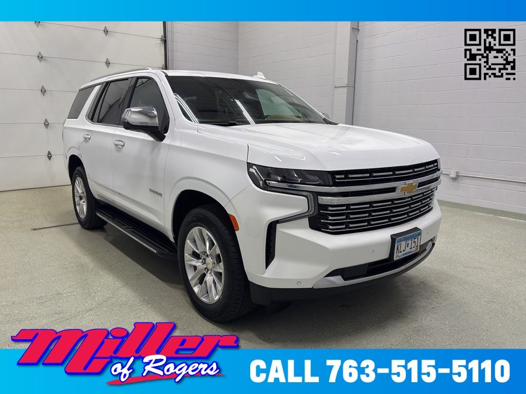 Summit White 2023 Chevrolet Tahoe Premier 4WD SUV / Crossover Four-Wheel Drive