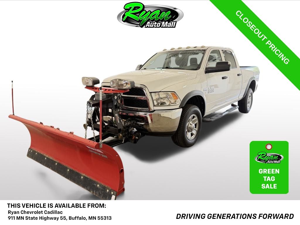 Bright White Clearcoat 2017 RAM 3500 Pickup Truck Four-Wheel Drive 6-Speed Automatic