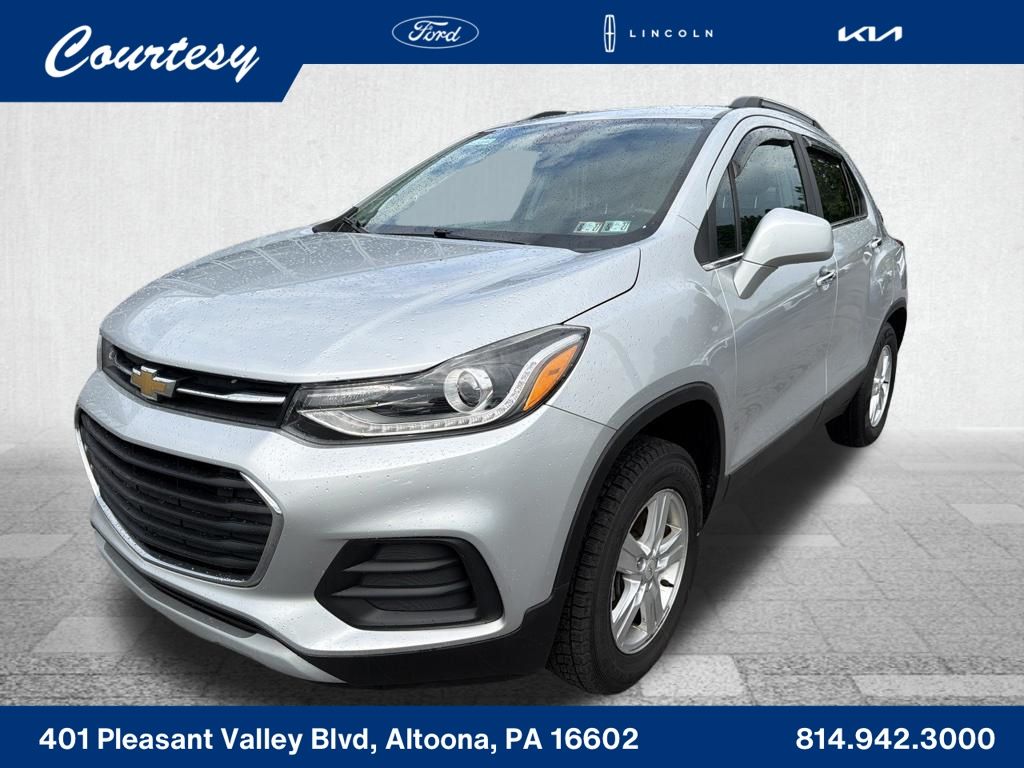 Silver Ice Metallic 2018 Chevrolet Trax LT FWD SUV / Crossover Front-Wheel Drive 6-Speed Automatic