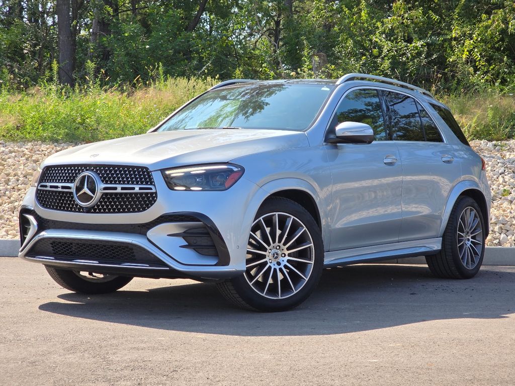 Silver 2024 Mercedes-Benz GLE SUV / Crossover All-Wheel Drive 9-Speed Automatic