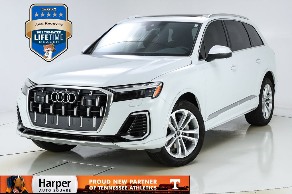 Glacier White 2025 Audi Q7 SUV / Crossover All-Wheel Drive 8-Speed Automatic