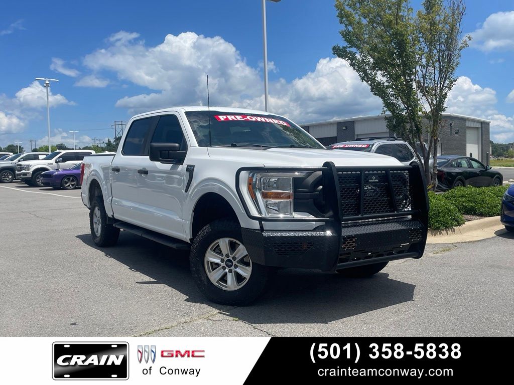 Oxford White 2022 Ford F-150 Pickup Truck Four-Wheel Drive Automatic