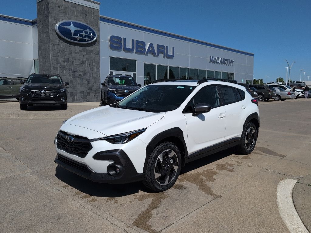 White Pearl 2026 Subaru Crosstrek Limited AWD SUV / Crossover All-Wheel Drive Continuously Variable Transmission