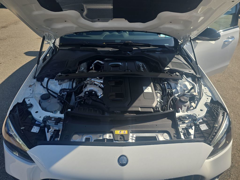 2026 Mercedes-Benz C-Class C 43 AMG® White at John Sisson Motors