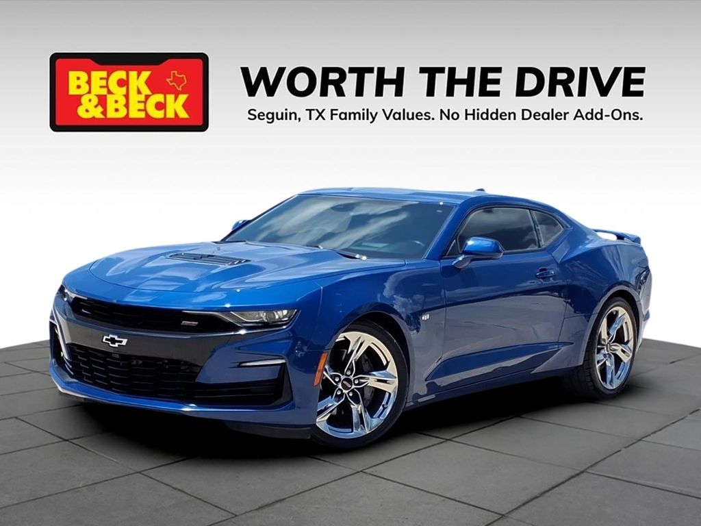 Riverside Blue Metallic 2019 Chevrolet Camaro 2SS Coupe RWD Coupe Rear-Wheel Drive Automatic