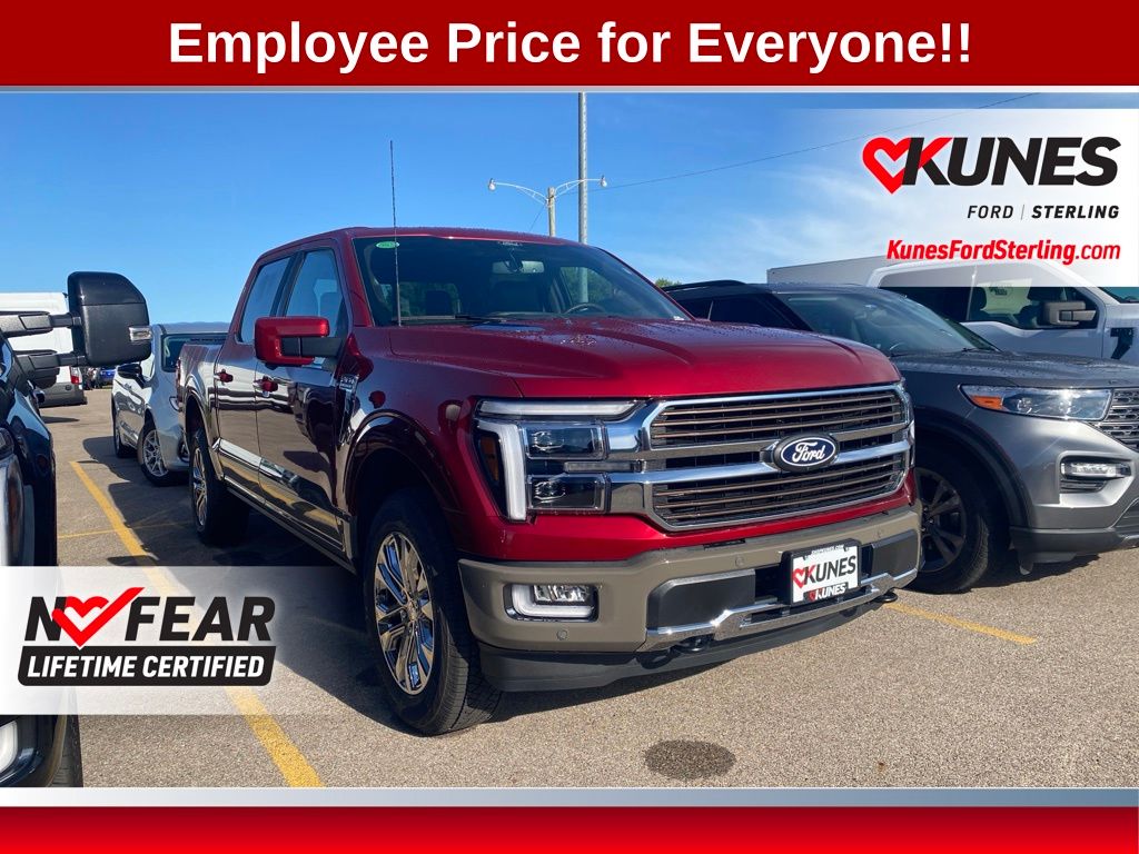 Ruby Red Metallic Tinted Clearcoat 2026 Ford F-150 Pickup Truck Four-Wheel Drive Automatic