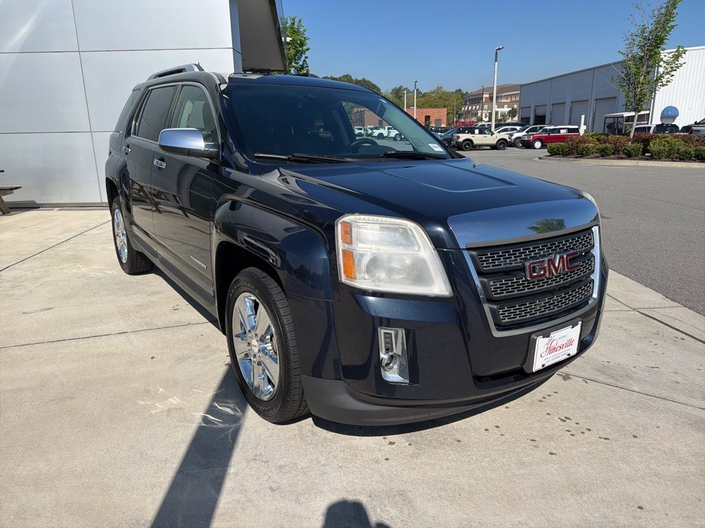 Dark Sapphire Blue Metallic 2015 GMC Terrain SLT2 AWD SUV / Crossover All-Wheel Drive 6-Speed Automatic