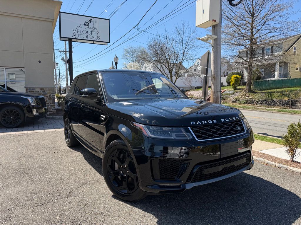 Black 2019 Land Rover Range Rover Sport SUV / Crossover 8-Speed Automatic