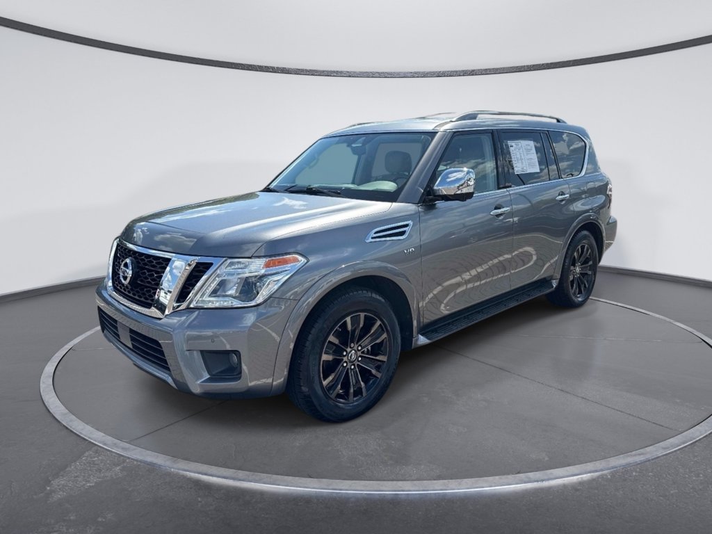Used 2019 Gray Nissan Platinum image 2