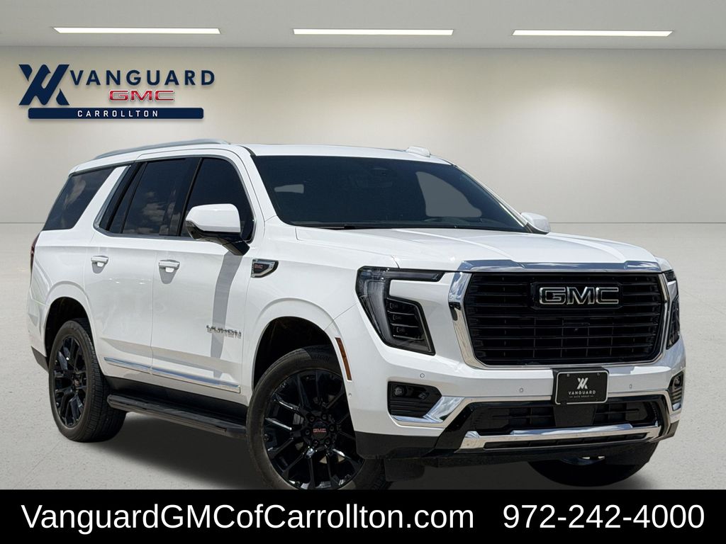 Summit White 2025 GMC Yukon SUV / Crossover Four-Wheel Drive