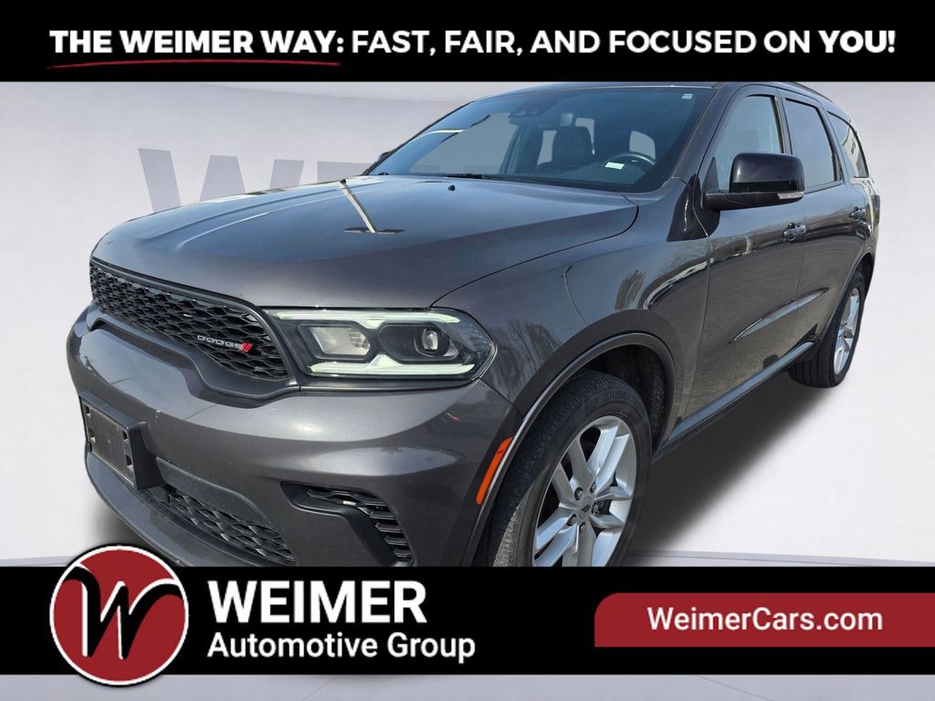 Vapor Gray 2024 Dodge Durango GT Plus AWD SUV / Crossover All-Wheel Drive 8-Speed Automatic