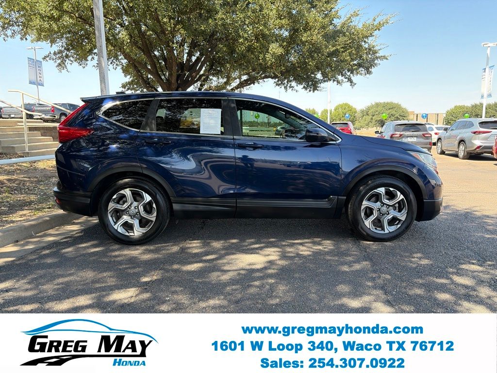 2019 Honda CR-V EX-L Blue at Greg May Honda