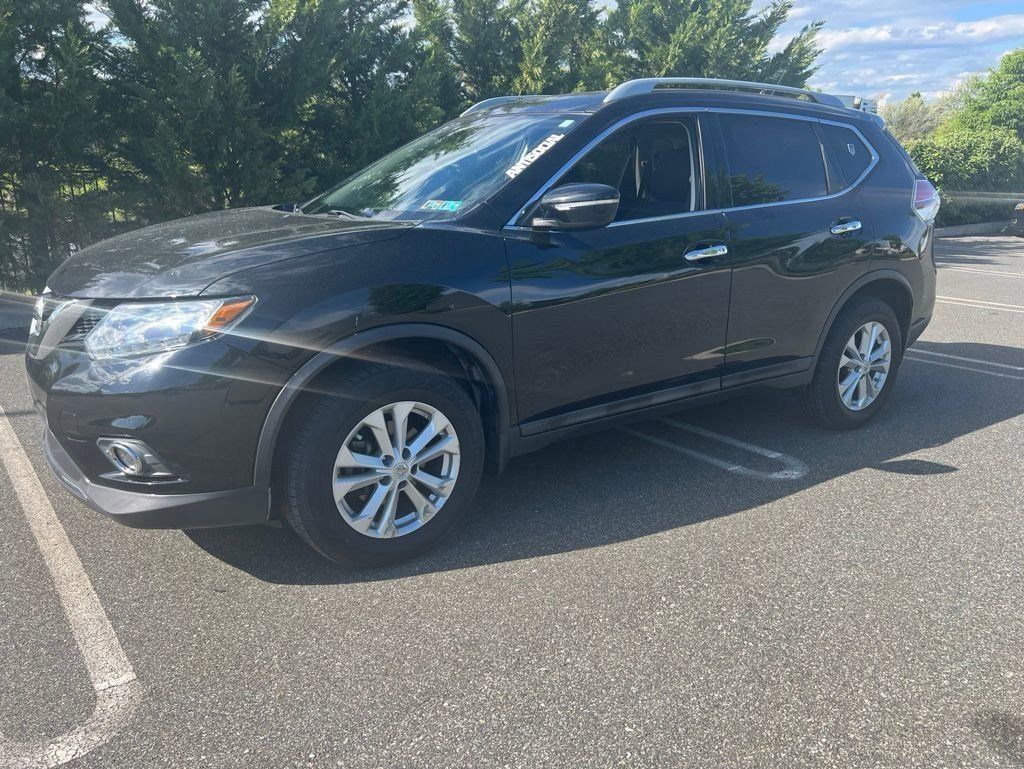 2015 Nissan Rogue SV AWD Negro SUV/Crossover Tracción en las cuatro ruedas Transmisión variable continua