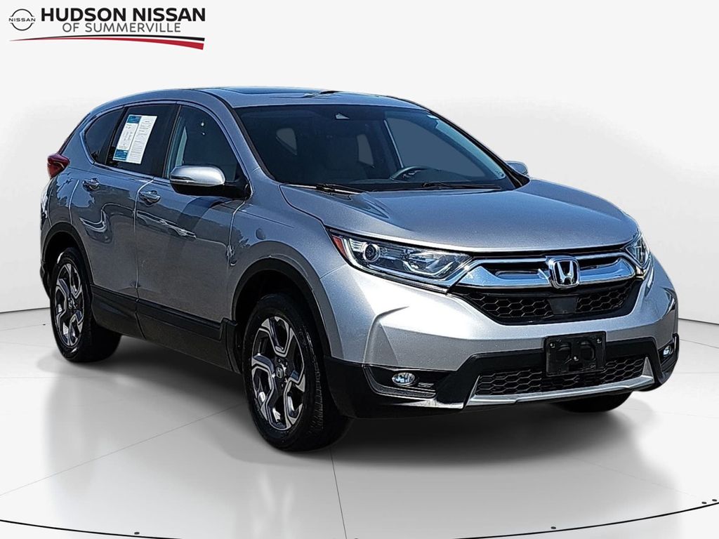 Lunar Silver Metallic 2019 Honda CR-V EX FWD SUV / Crossover Front-Wheel Drive Continuously Variable Transmission