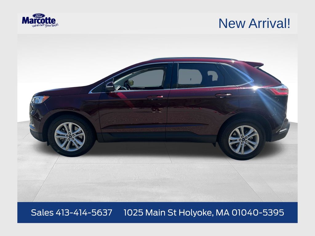 Red (Burgundy) 2020 Ford Edge SEL AWD SUV / Crossover All-Wheel Drive 8-Speed Automatic