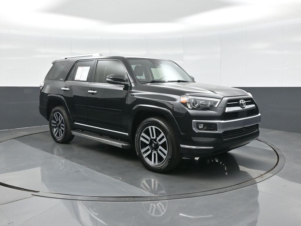 Midnight Black 2022 Toyota 4Runner Limited 4WD SUV / Crossover All-Wheel Drive 5-Speed Automatic