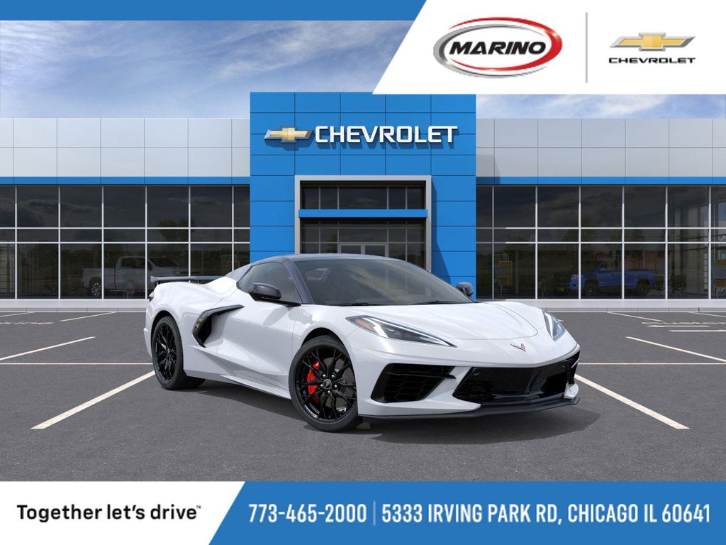 Arctic White 2026 Chevrolet Corvette Stingray 2LT Convertible RWD Convertible Rear-Wheel Drive 8-Speed Dual Clutch