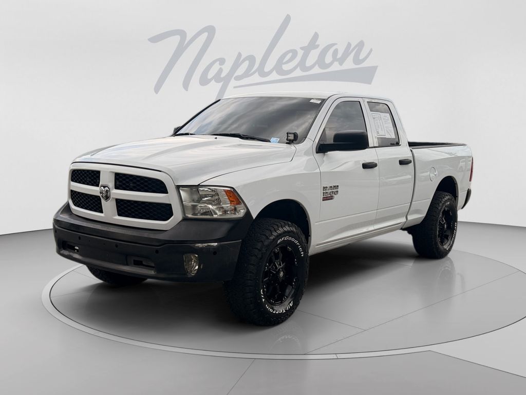 Bright White Clearcoat 2017 RAM 1500 Pickup Truck Four-Wheel Drive 8-Speed Automatic