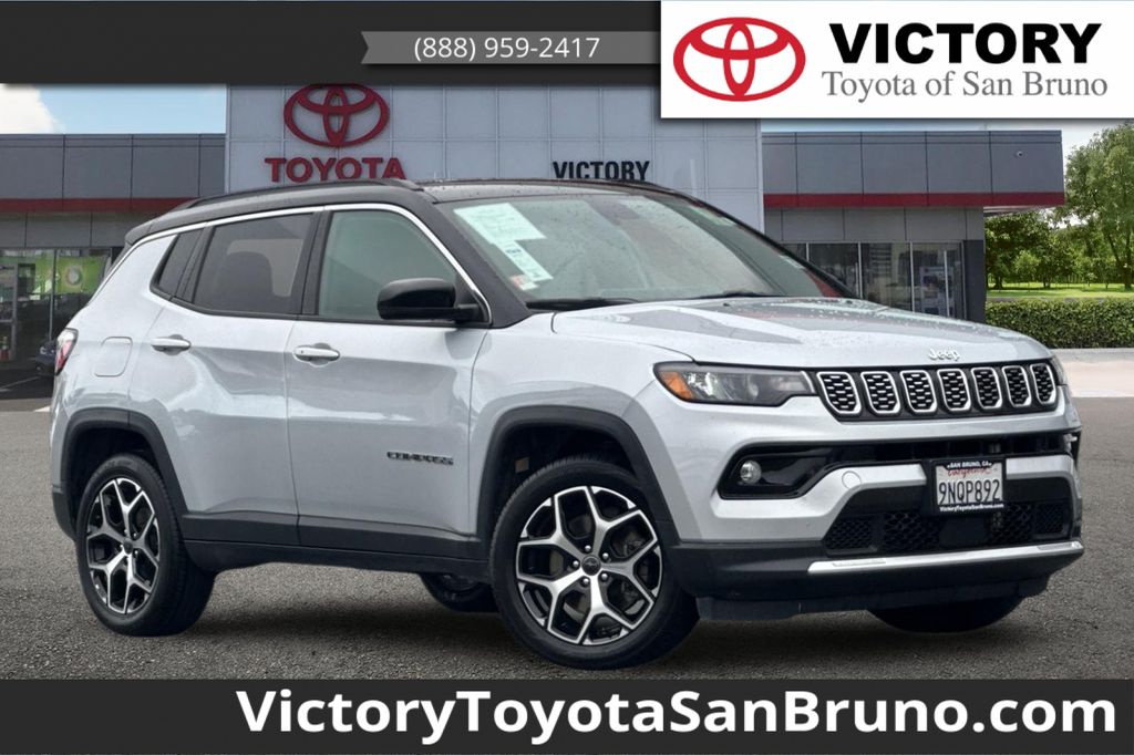 Silver Zynith Metallic Clearcoat 2025 Jeep Compass SUV / Crossover Four-Wheel Drive 8-Speed Automatic
