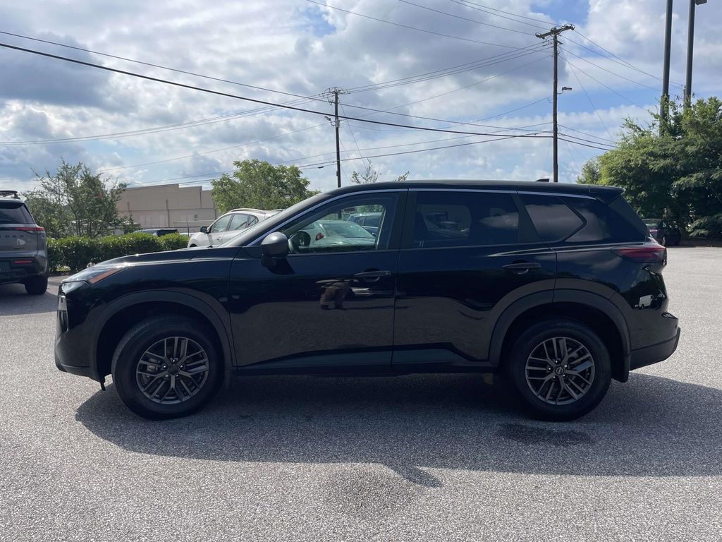 2025 Super Black Nissan Rogue S FWD SUV