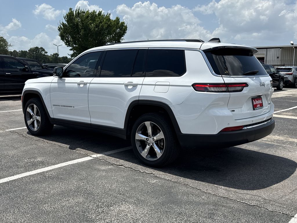 2021 Jeep Grand Cherokee L Limited White at Mac Haik CDJR North Houston