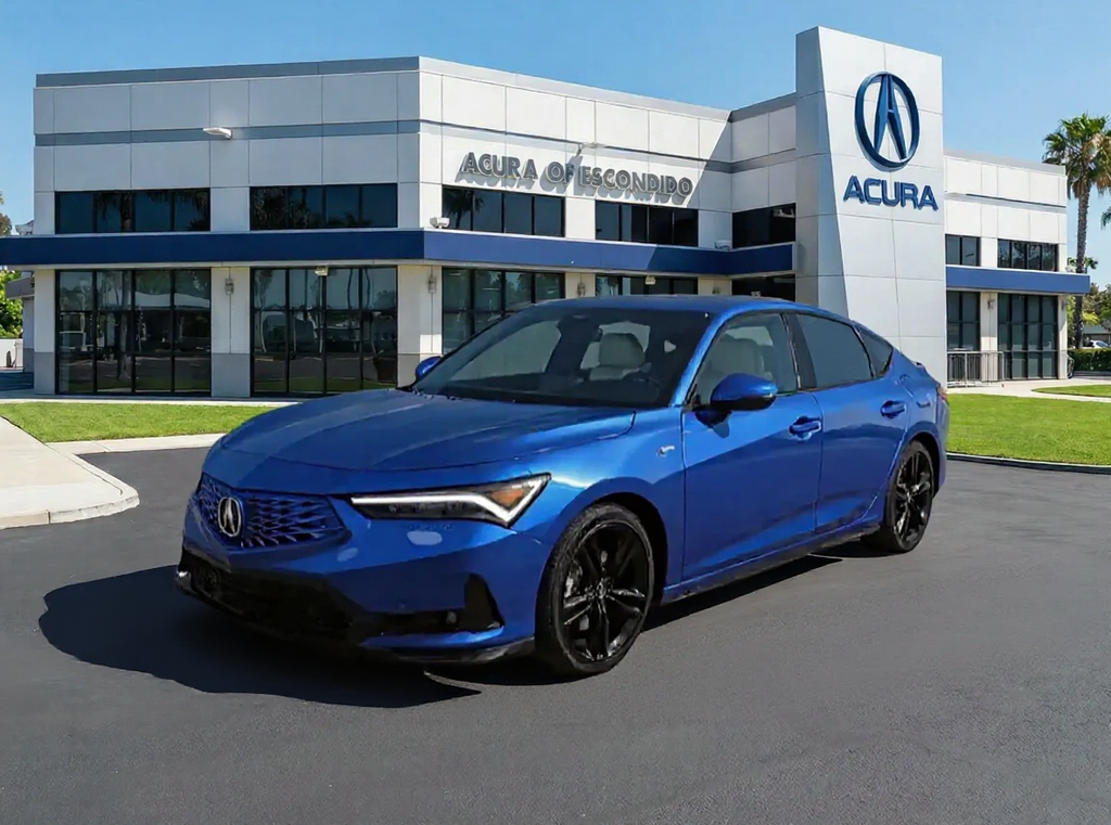 Double Apex Blue Pearl 2026 Acura Integra FWD with Technology and A-SPEC Package Sedan Front-Wheel Drive Continuously Variable Transmission