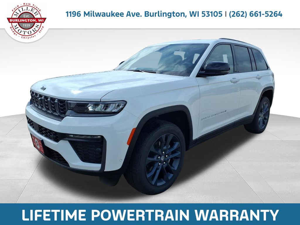 Bright White Clearcoat 2026 Jeep Grand Cherokee SUV / Crossover Four-Wheel Drive 8-Speed Automatic